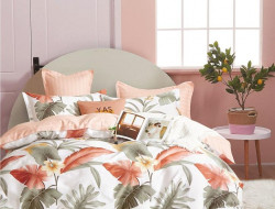 Постельное белье двухстороннее из твила TANGO парадис 50х70 (2шт), 70х70 (2шт) евро