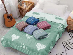 Покрывало жаккардовое тонкое из хлопка TANGO MUSELINA MUS-04 200х230