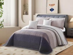 Покрывало с наволочками тонкое из полисатина TANGO LAFAYETTE кельви 240х260