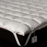 Наматрасник-топпер кассетный из белого гусиного пуха BELPOL ЭКОЛЬ 200х200х5