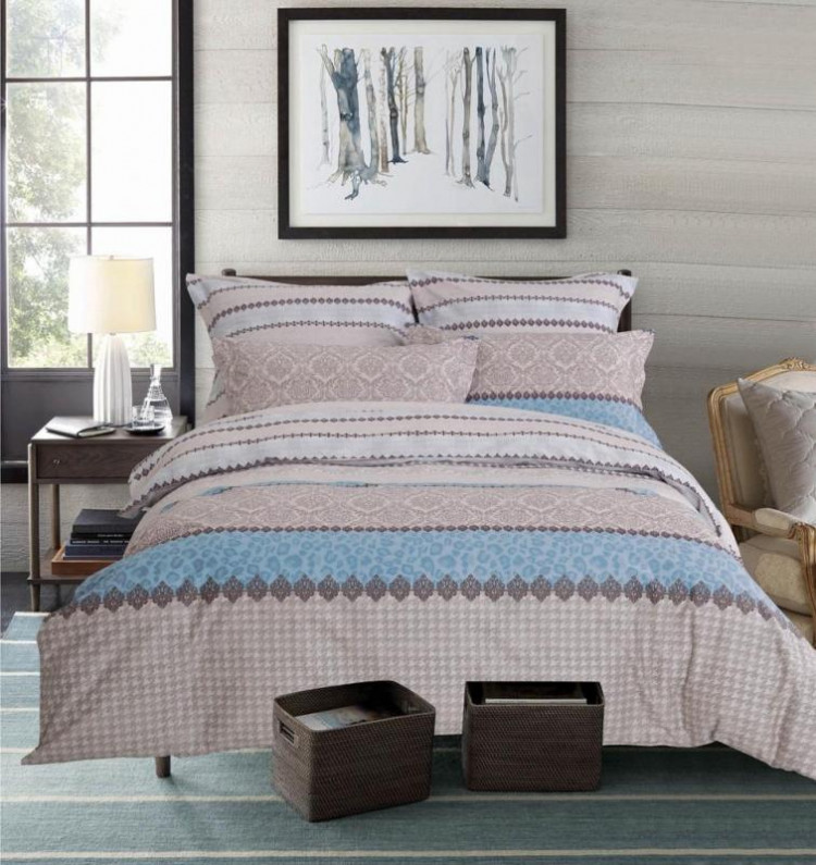 Постельное белье из сатина печатного САЙЛИД B-193 1,5-спальное