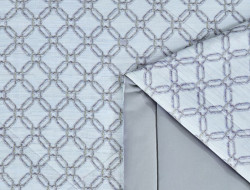 Постельное белье с летними одеялами из египетского хлопка Premium ASABELLA Аристократ 50х70 (2шт) семейное