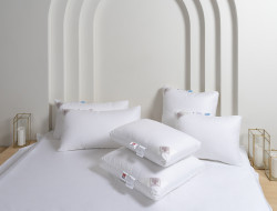 Подушка трехкамерная с бортиком GERMAN GRASS 3D THERMO DOWN GRASS 50х90 упругая