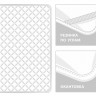 Наматрасник стеганый GERMAN GRASS MATTRESS 95C GRASS 160х200