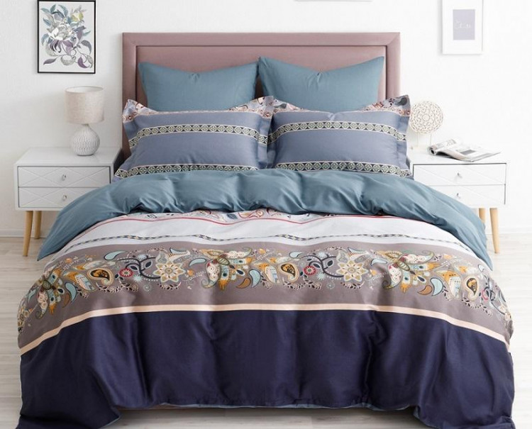 Постельное белье из сатина в коробке SAILID BN-5-3 евро