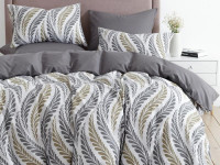 Постельное белье двухстороннее из твил-сатина SAILID BP-176-3 евро