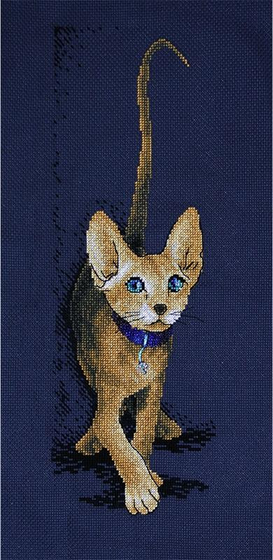 Набор для вышивания PANNA Золотая коллекция K-0694 ЗОЛОТОЙ СФИНКС 12,5х35