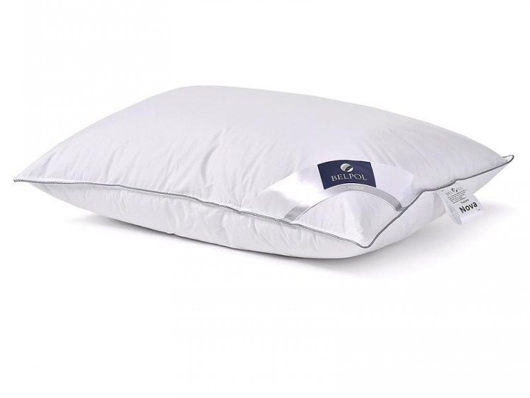 Подушка из серого гусиного пуха BELPOL NOVA 50х70 мягкая