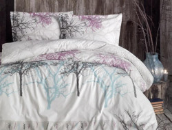 Постельное белье из ранфорса KARVEN N023/1 MIDAS LILAC V-1 50х70 (2шт) евро