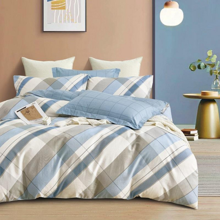 Постельное белье из твила TANGO утренняя прохлада 50х70 (2шт) 2-спальное