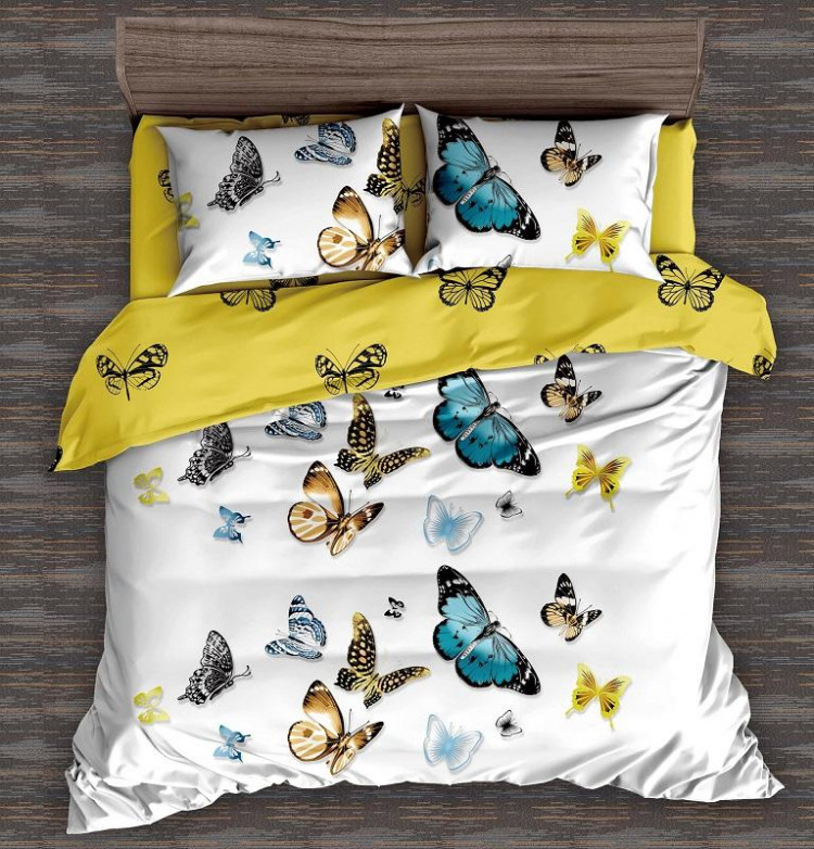 Постельное белье из микросатина TANGO DREAM FLY DF-335-50 50х70 (2шт) семейное