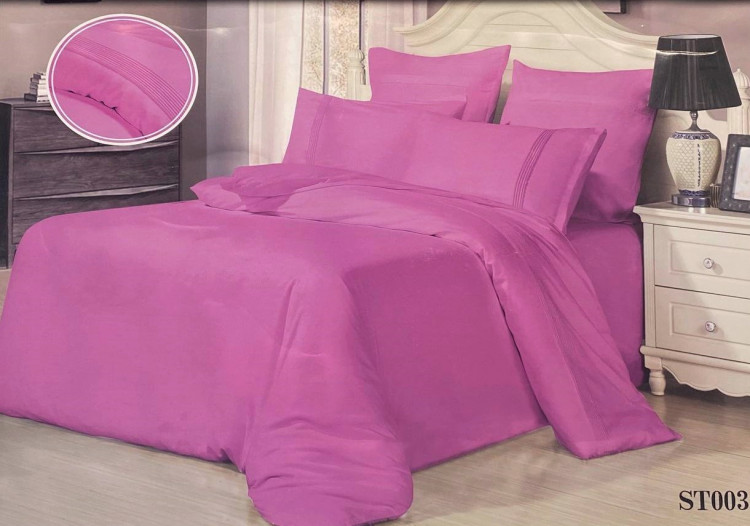 Постельное белье из однотонного сатина DIVA AFRODITA ST003 50х70 (1шт), 70х70 (1шт) 1,5-спальное