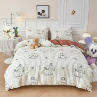 Постельное белье из сатина TANGO собачки 50х70 (2шт), 70х70 (2шт) евро