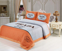 Покрывало с наволочками из сатина TANGO 180-5-01 панно 220х240