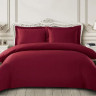 Постельное белье из египетского хлопка CRISTELLE бордовое евро