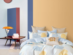 Постельное белье из твил-сатина TANGO фансида 50х70 (1шт), 70х70 (1шт) 1,5-спальное