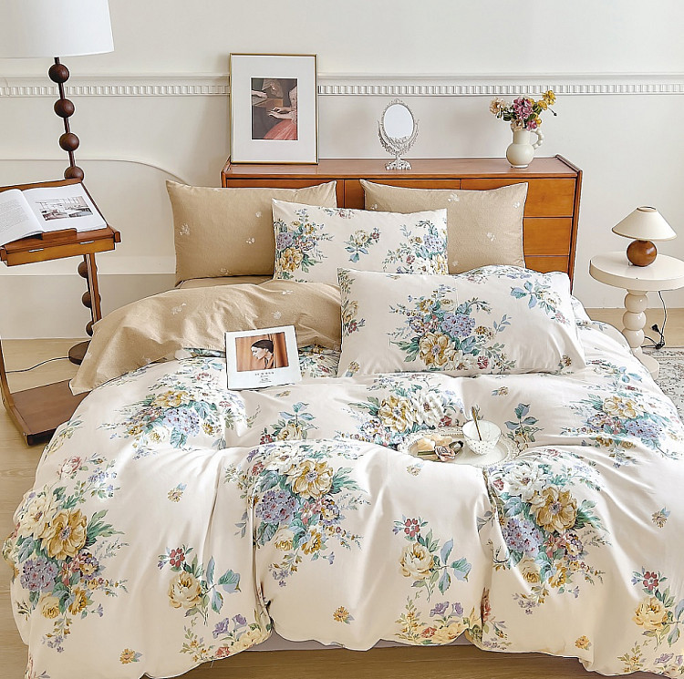 Постельное белье из сатина TANGO бовали 70х70 (2шт) 1,5-спальное