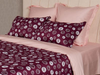 Постельное белье двухстороннее из сатина SAILID BL-15-2 2-спальное