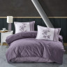 Постельное белье из DELUXE ранфорса KARVEN N029 SUAVE LILAC V-3 50х70 (4шт) евро