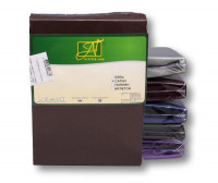 Комплект сатиновых наволочек АЛЬВИТЕК шоколадный 70х70 (2шт)