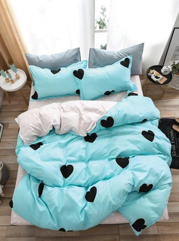 Постельное белье из микросатина TANGO DF-499 DREAM FLY 50х70 (1шт), 70х70 (1шт) 1,5-спальное