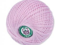 Пряжа СПБ ИРИС №1702 бледно-сиреневая 100% мерсеризованный хлопок 20 шт х 25 гр, 150 м