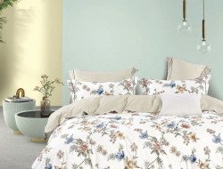 Постельное белье из сатина ASABELLA 2166-6 50х70 (2шт) и 70х70 (2шт) евро