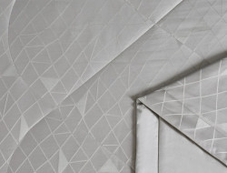 Постельное белье с двумя летними одеялами из египетского хлопка Premium ASABELLA Бежевая пудра 50х70 (2шт) семейное