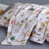 Постельное белье из египетского хлопка Premium ASABELLA Весенняя симфония 50х70 (2шт) и 70х70 (2шт) евро