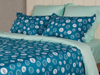 Постельное белье двухстороннее из сатина SAILID BL-5-2 2-спальное