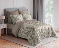 Постельное белье из печатного твил-сатина SAILID BR-15-3 евро