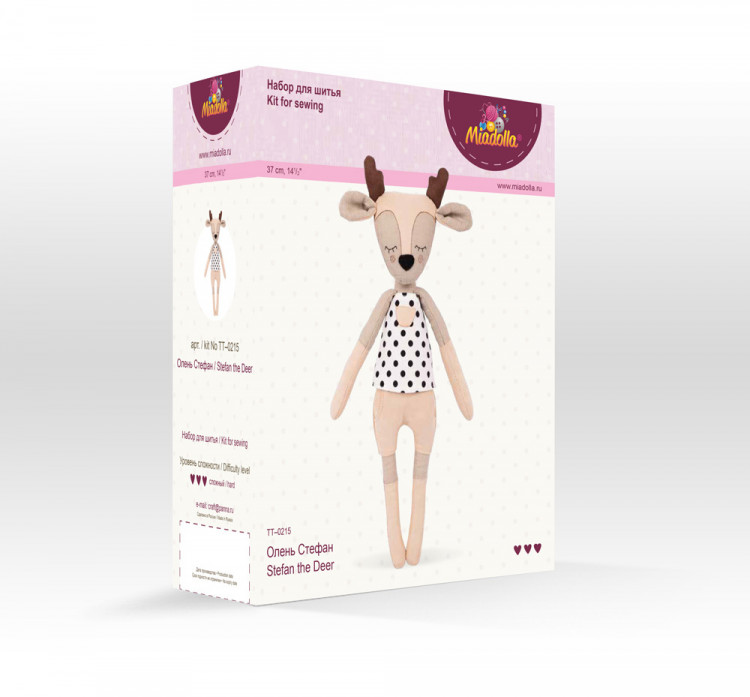 Набор для изготовления игрушки Miadolla TT-0215 Олень Стефан