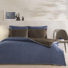 Постельное белье из ранфорса TAC RANFORCE RIVEN темно-синее 1,5-спальное
