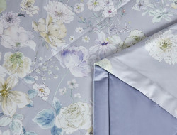 Постельное белье с летним одеялом из египетского хлопка Premium ASABELLA Дыхание весны 50х70 (2шт) евро