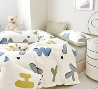 Постельное белье из твил-сатина TANGO буквы 50х70 (2шт) 1,5-спальное