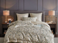 Постельное белье фланелевое из тенсела ASABELLA Пейсли 50х70 (2шт), 70х70 (2шт) евро