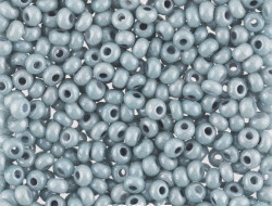 Бисер PRECIOSA (Чехия) круглый 7 10/0 2.3 мм 500 гр 46035 (Ф455) зелено-голубой