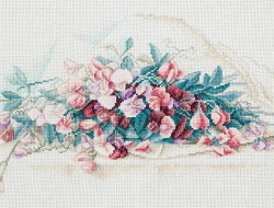 Набор для вышивания PANNA Золотая коллекция C-1868 ДУШИСТЫЙ ГОРОШЕК 47х24