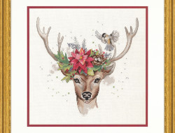 Набор для вышивания DIMENSIONS 70-08981 Лесной олень 30,4x30,4 см