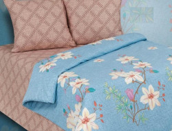 Постельное белье из поплина двухстороннее АЛЬВИТЕК ПА-714 евро