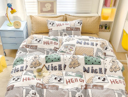 Постельное белье из твил-сатина TANGO exited 70х70 (2шт) 2-спальное