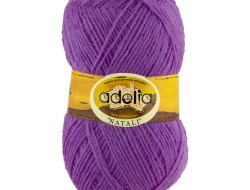 Пряжа ADELIA NATALI №10 сиреневая 100% акрил, 10 шт х 50 гр, 300 м +/- 10 м