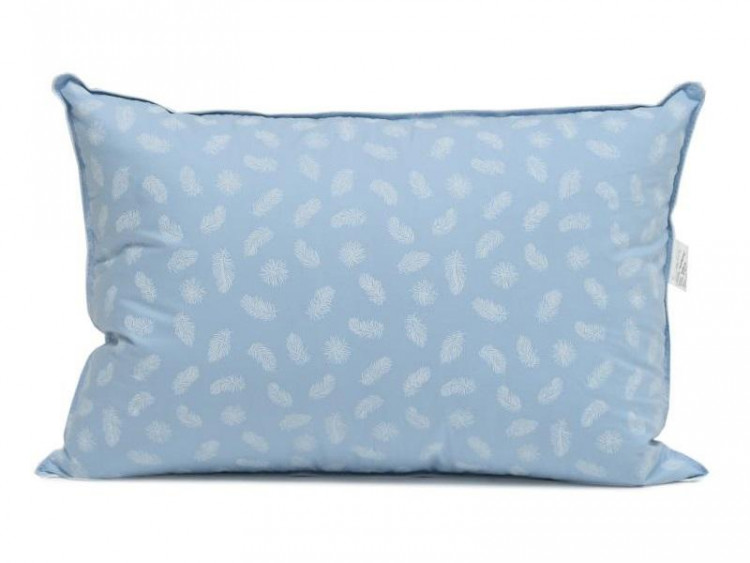 Подушка из серого гусиного пуха и пера BELPOL КОМФОРТ перо 50х70 упругая