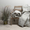 Дорожный плед пуховый GERMAN GRASS TRAVEL PLAID GRASS grey 140х200