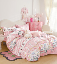 Постельное белье из твил-сатина TANGO cats 50х70 (2шт) 2-спальное