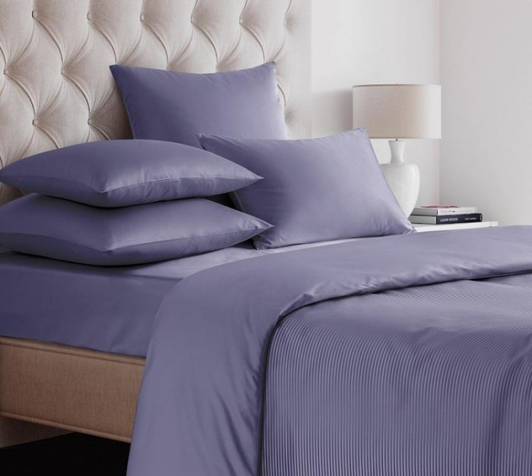 Комплект наволочек из сатина SAILID SL-4-50х70 фиолетовый 50х70 (2 шт)