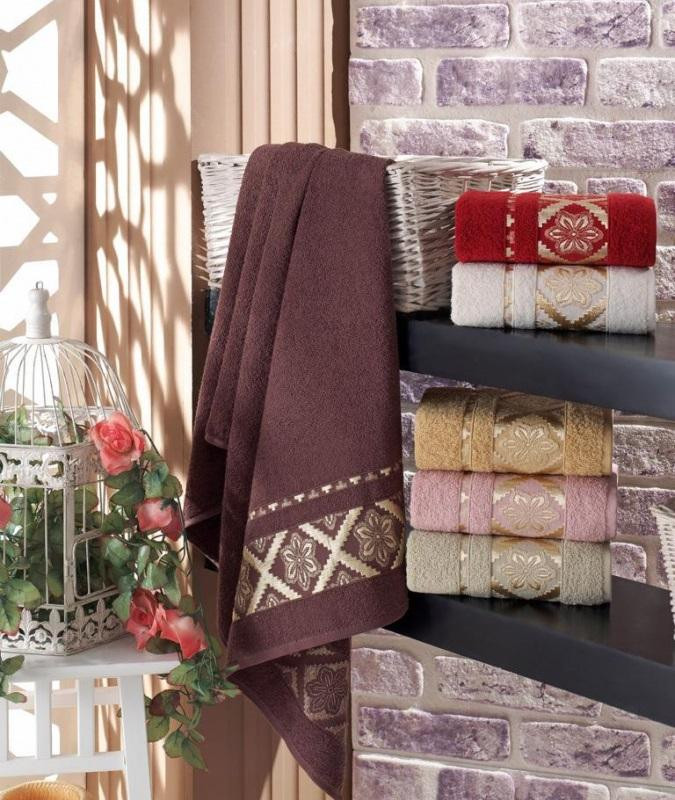 Набор полотенец махровых хлопковых KARVEN H2221 GELIDONYA 50х90 (6шт)