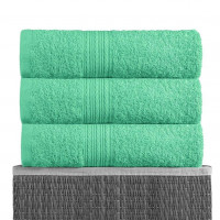Полотенце махровое BAYRAMALY светло-зеленое 70х140
