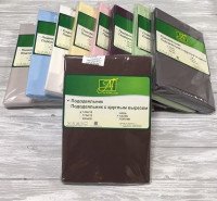 Пододеяльник из сатина АЛЬВИТЕК шоколадный 200х220