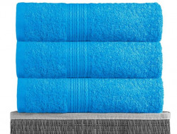 Полотенце махровое BAYRAMALY светло-голубое 70х140